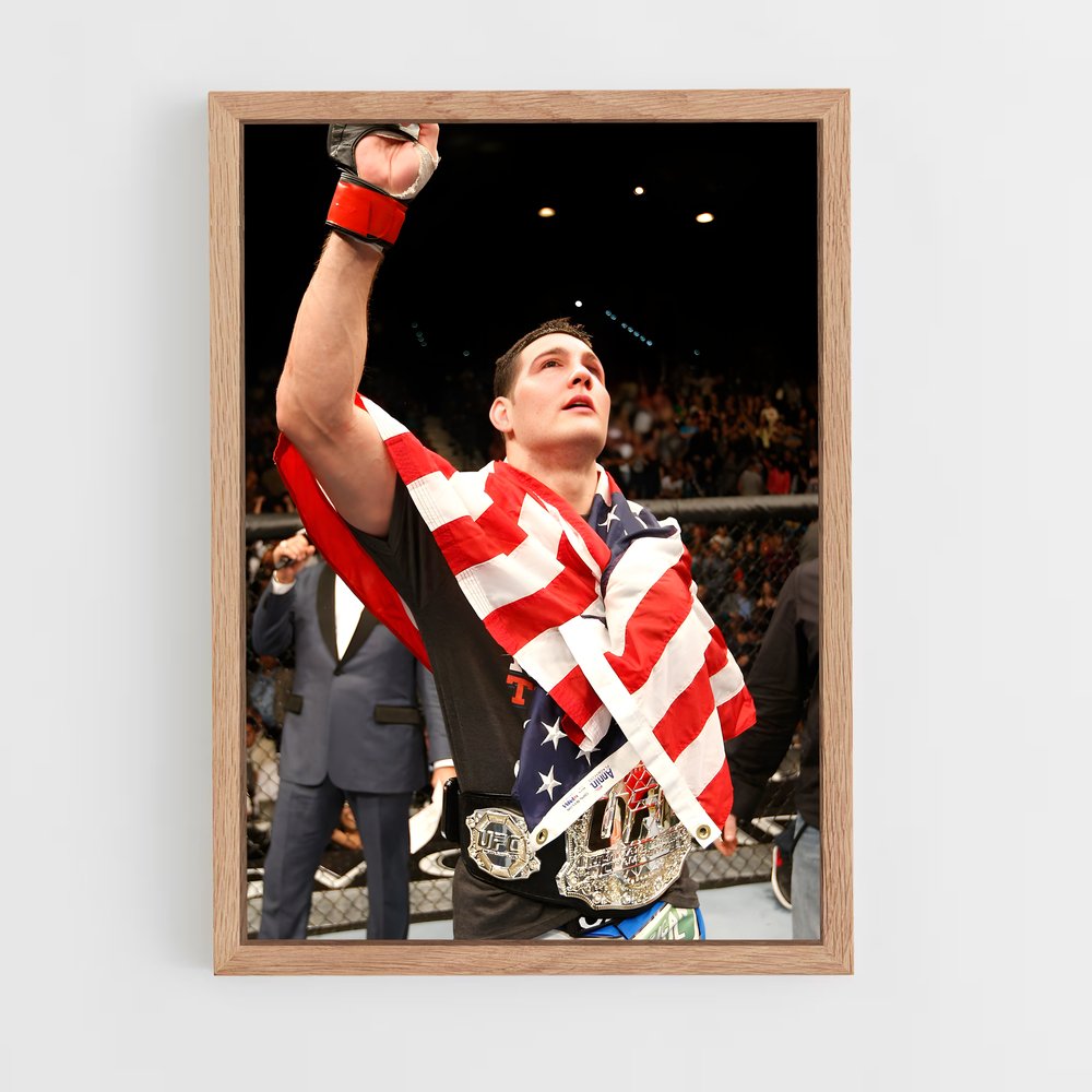 Poster L'Honneur du Combattant – affiche MMA (vue 4)